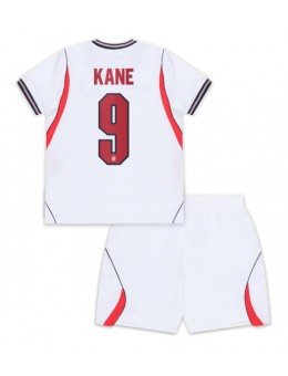 England Harry Kane #9 Replika Hemmakläder Barn VM 2026 Kortärmad (+ byxor)